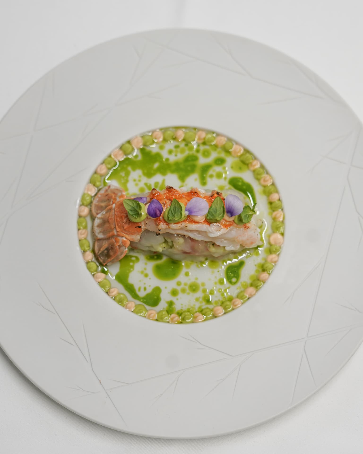 Het kreeftgerecht uit het afhaalmenu van 't Pure Genot