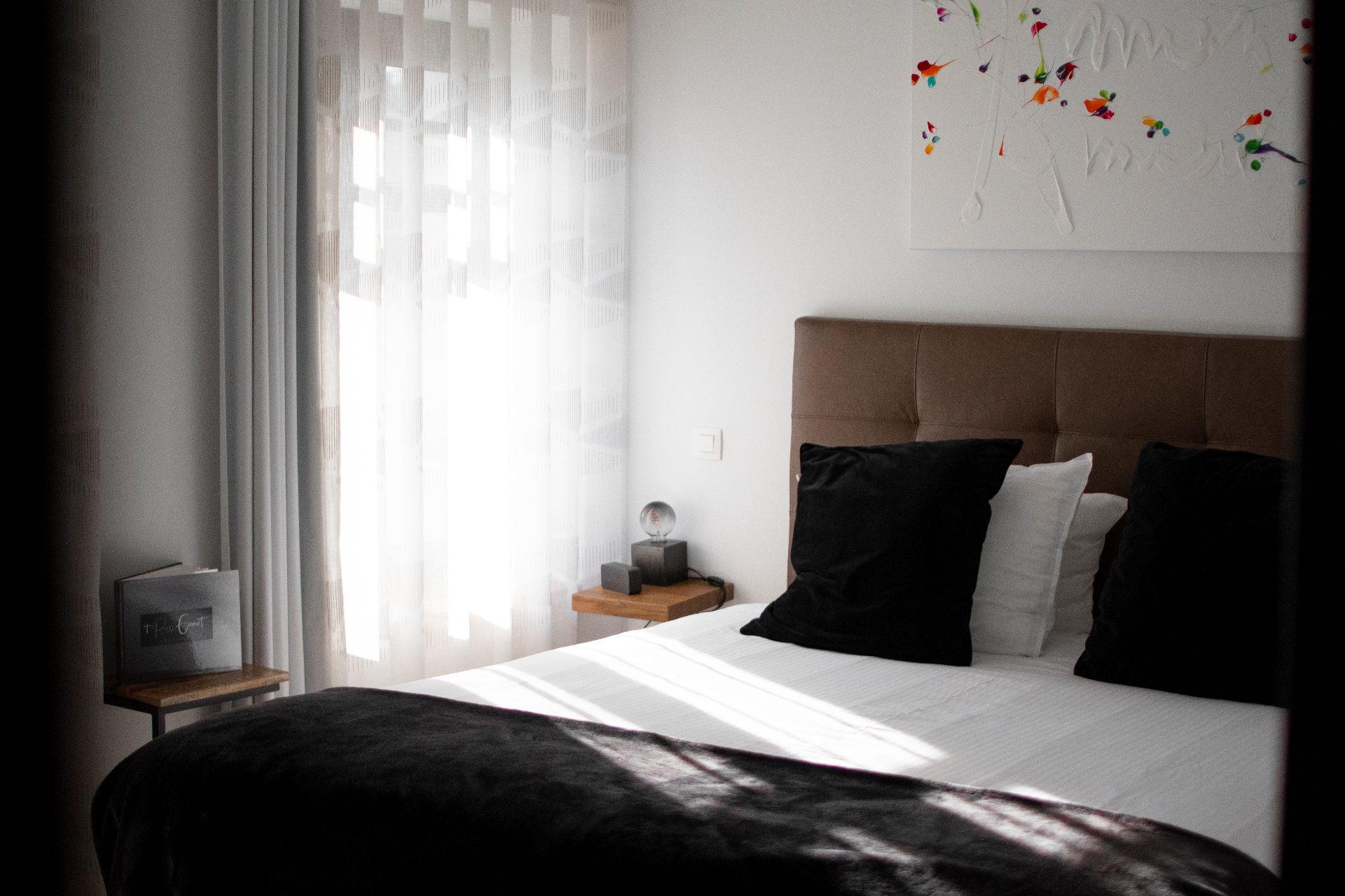 Luxueuze slaapkamer in 't Pure Genot